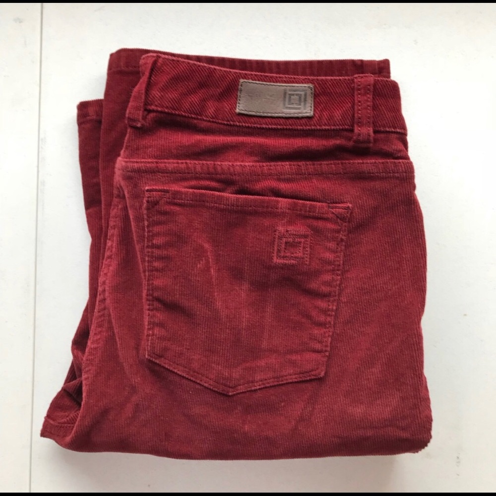 Rust colored Liz Claiborne corduroy Jeans